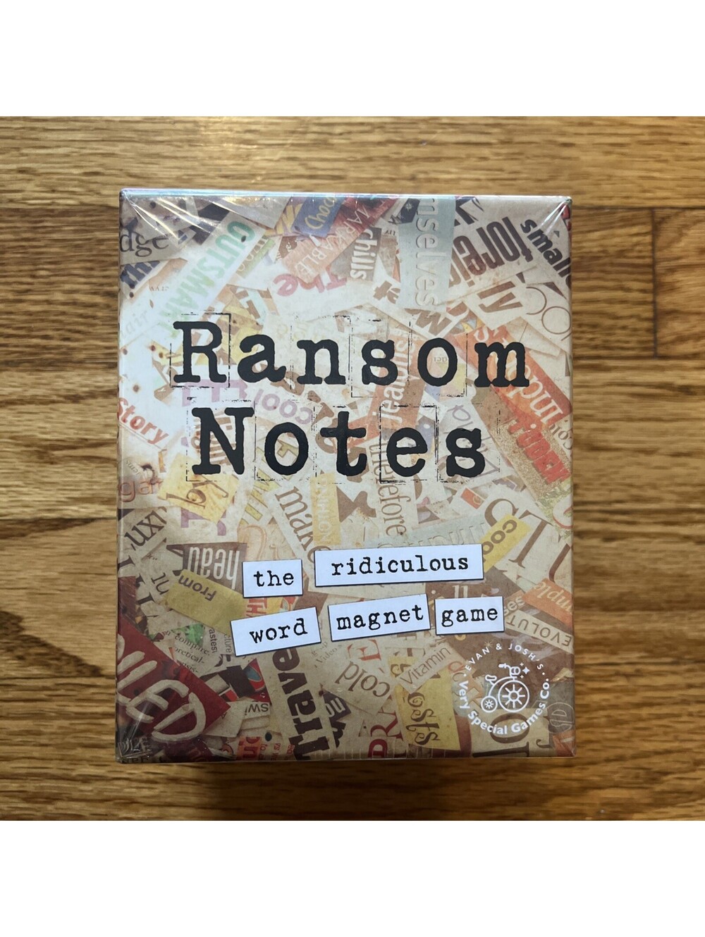 Ransom Notes The Ridiculous Word Magnet Game Very Special Games 2021 NEW SEALED